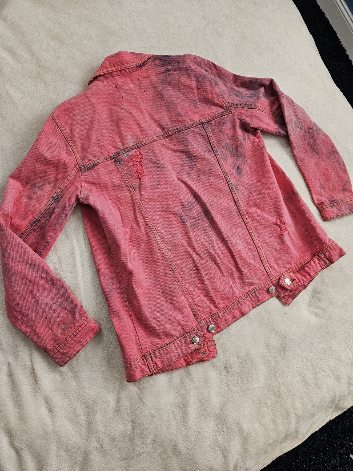 Stradivarius katana jeansowa oversize