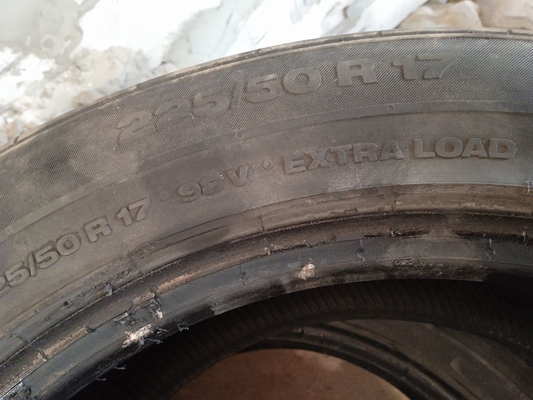 Шини 225/50R17 Літо