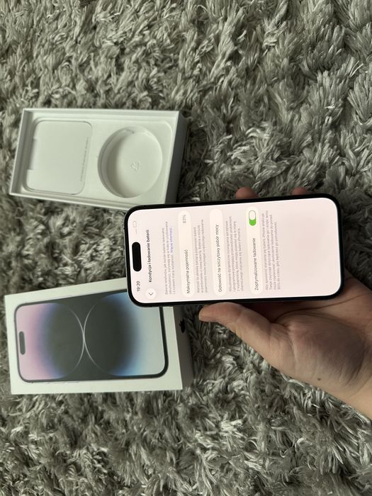 iPhone 14 Pro 128GB Fioletowy – BDB Stan, Bateria 83%