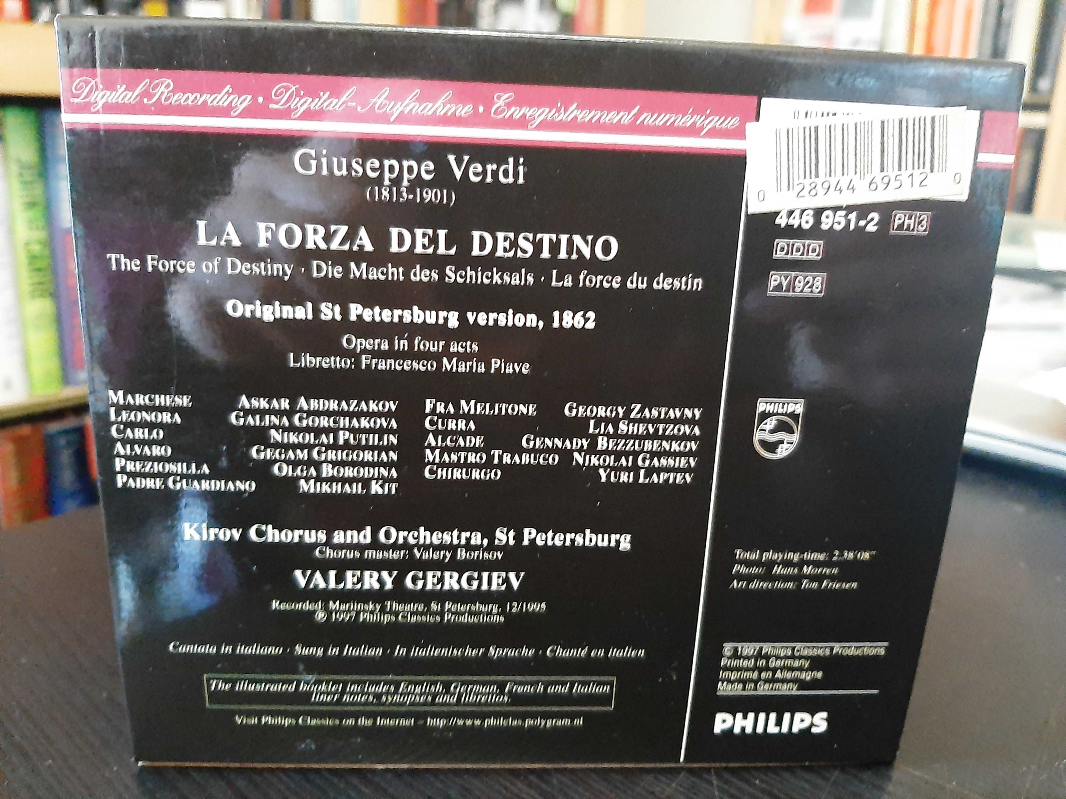 Verdi: La Forza del Destino - Kirov Opera, T Mariinsky, Valery Gergiev