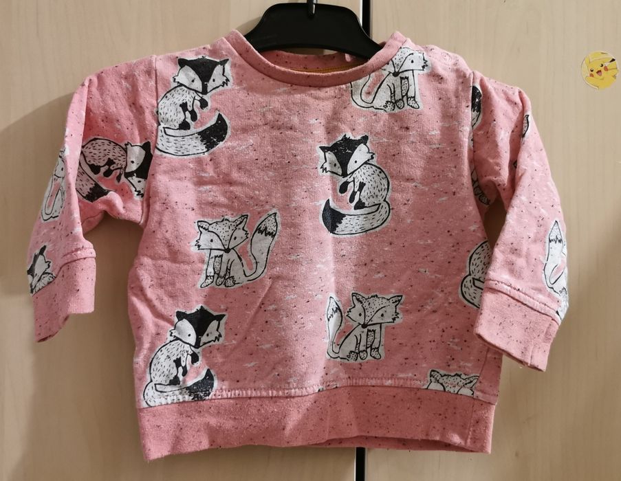 Bluza dla niemowlaka dziewczynka Hema roz 74