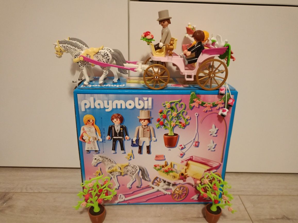 Klocki Pleymobil - ślubna kareta