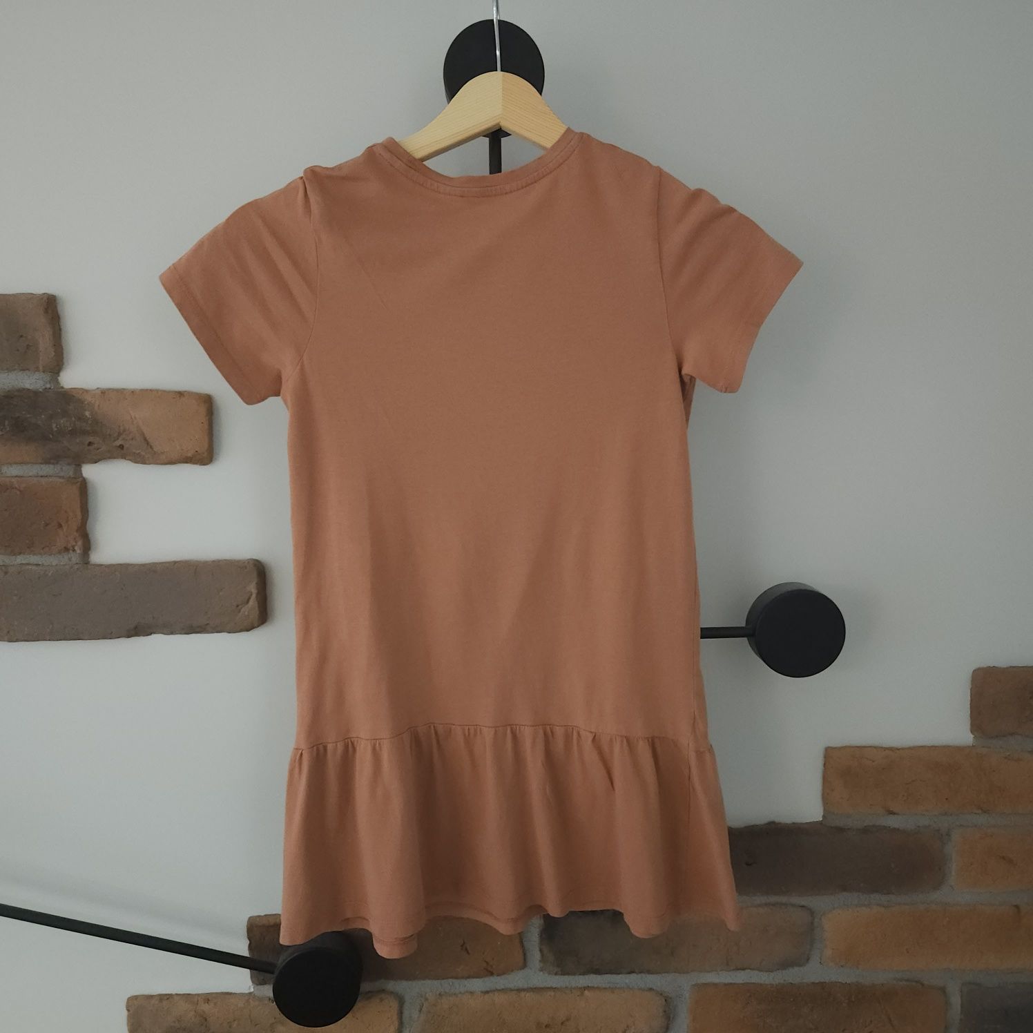 Sukienka na lato z kotkiem h&m 122/128