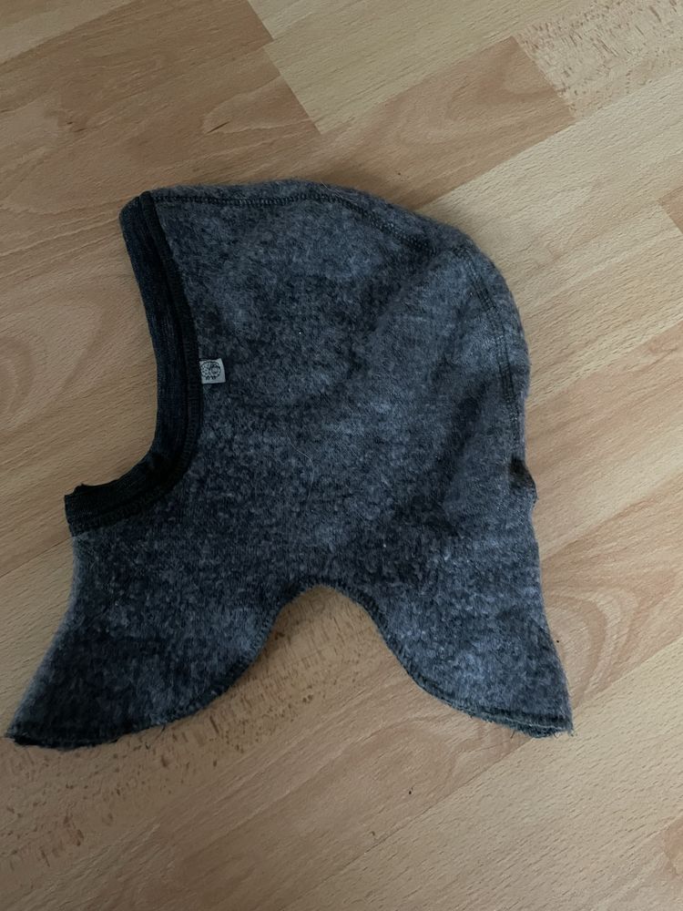 Czapka kominiarka welna 100% 74/80 cm