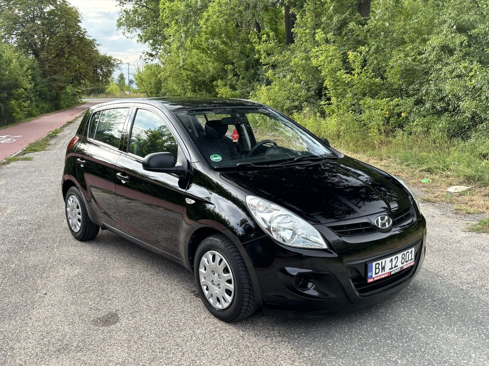 Hyundai i20•1.2 78KM•2011•JEDNA RĘKA•KLIMA•PO OPŁATACH!