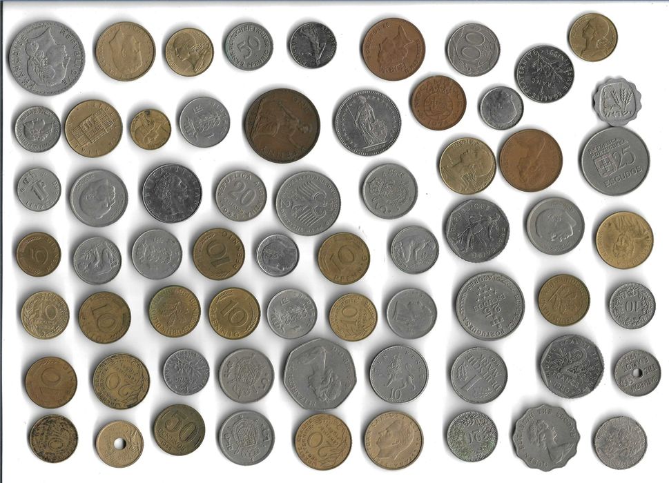 PROMOÇÃO: 65 Moedas do Mundo