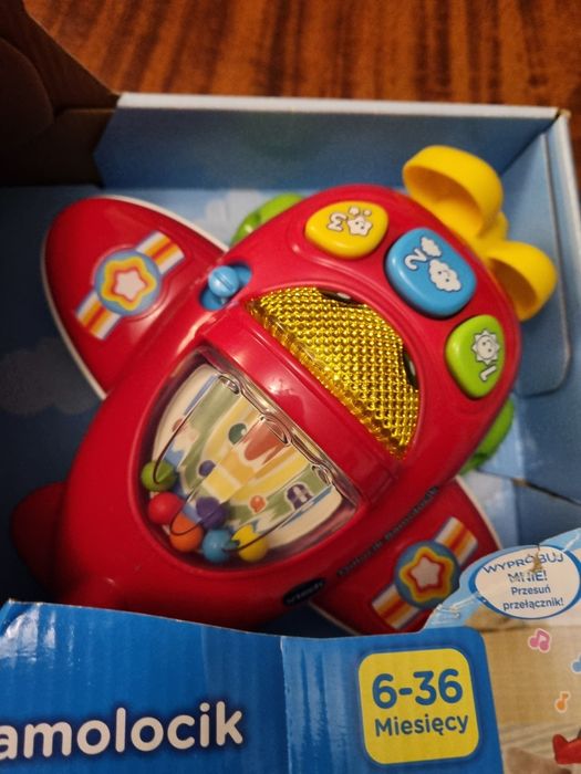 Nowa zabawka Vtech odlocik samolocik 6-36 miesięcy