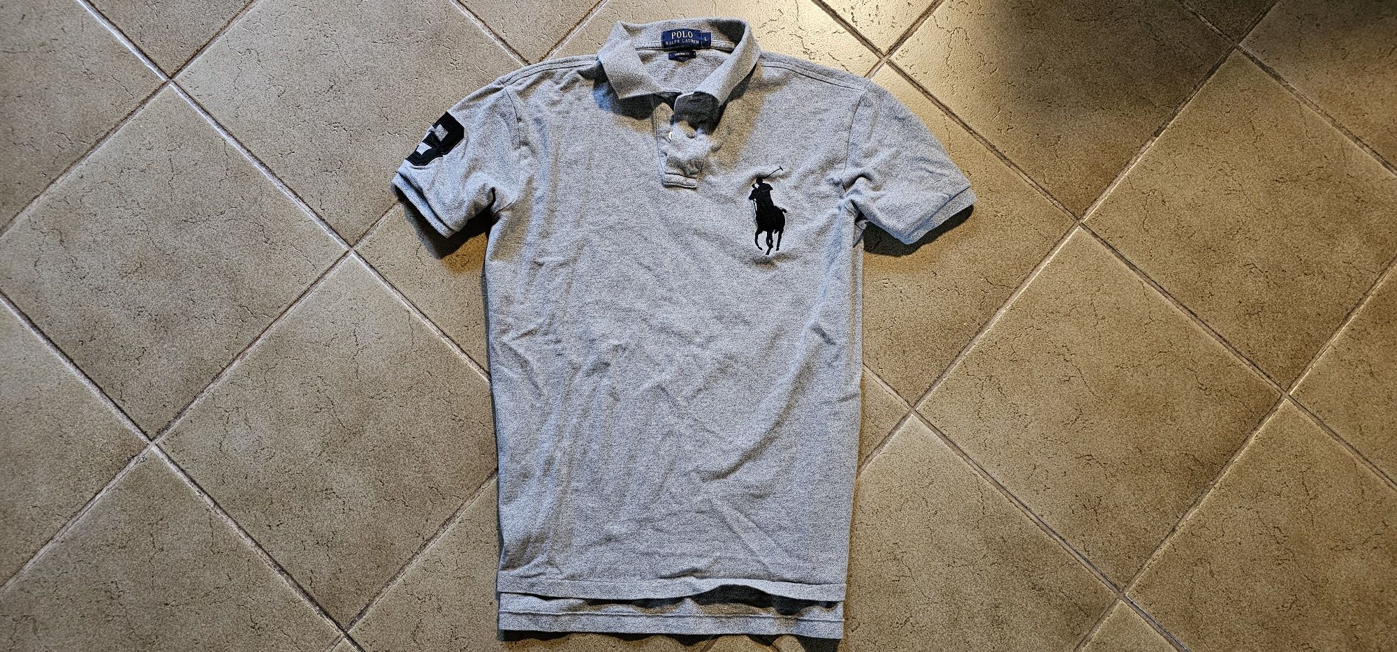 Bluzka koszulka męska Polo Ralph Lauren L custom fit