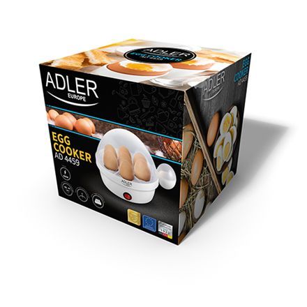 Adler | Bojler do jajek | AD 4459 | 450 W | Biały