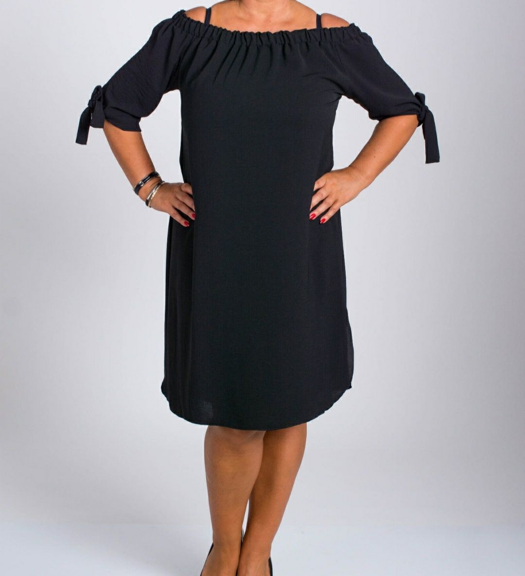 Sukienka Hiszpanka, Plus Size, Nowa