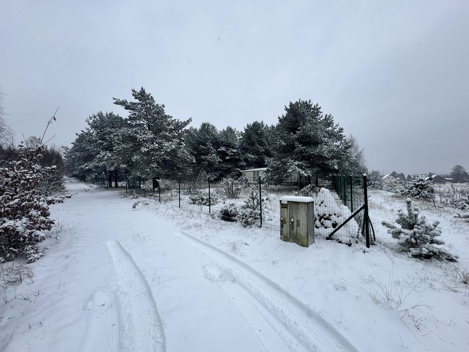 Działka uzbrojona z domkiem holenderskim na Jurze - Niegowa