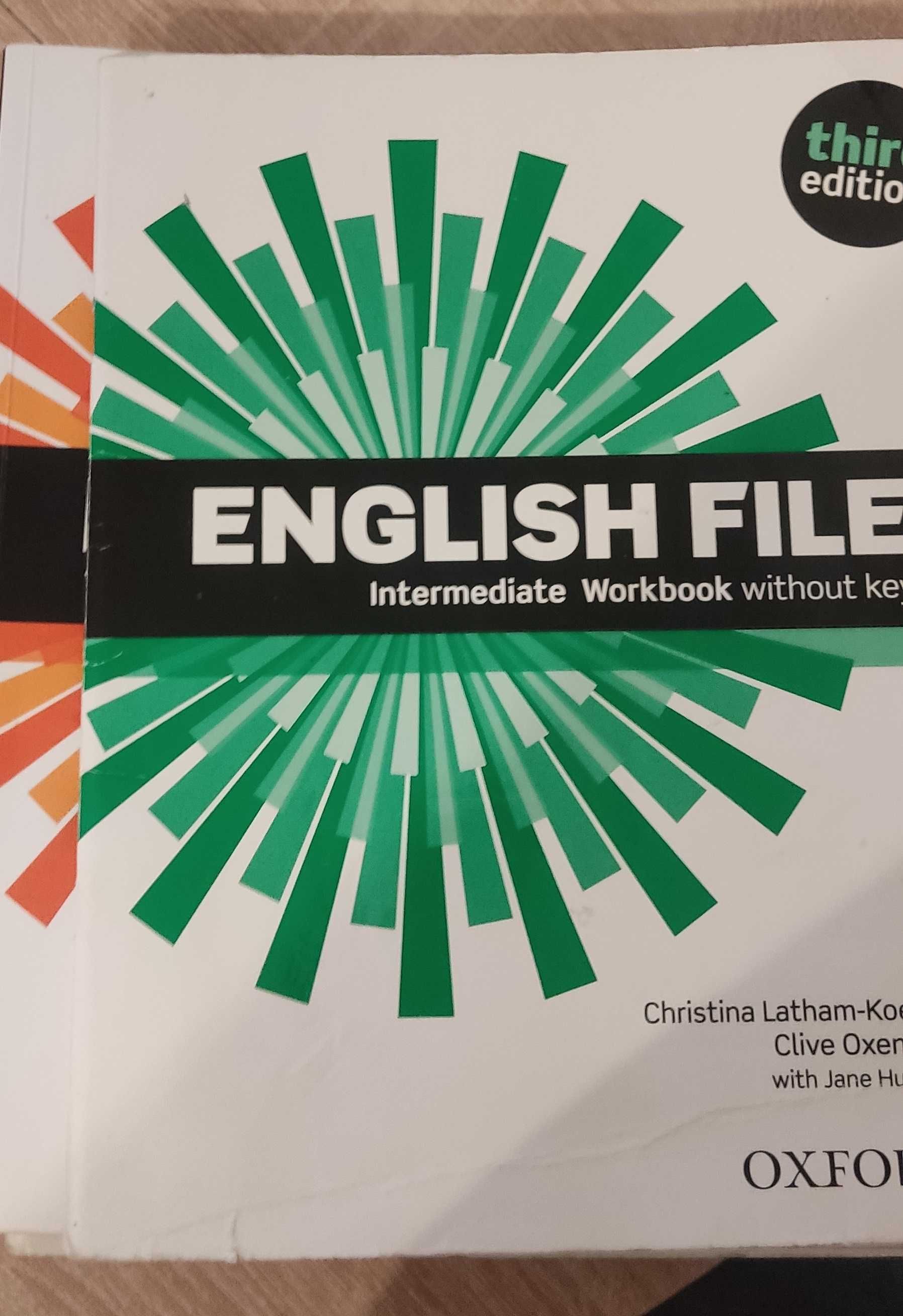 english file zestaw książek i ćwiczeń do nauki angielskiego 7 szt