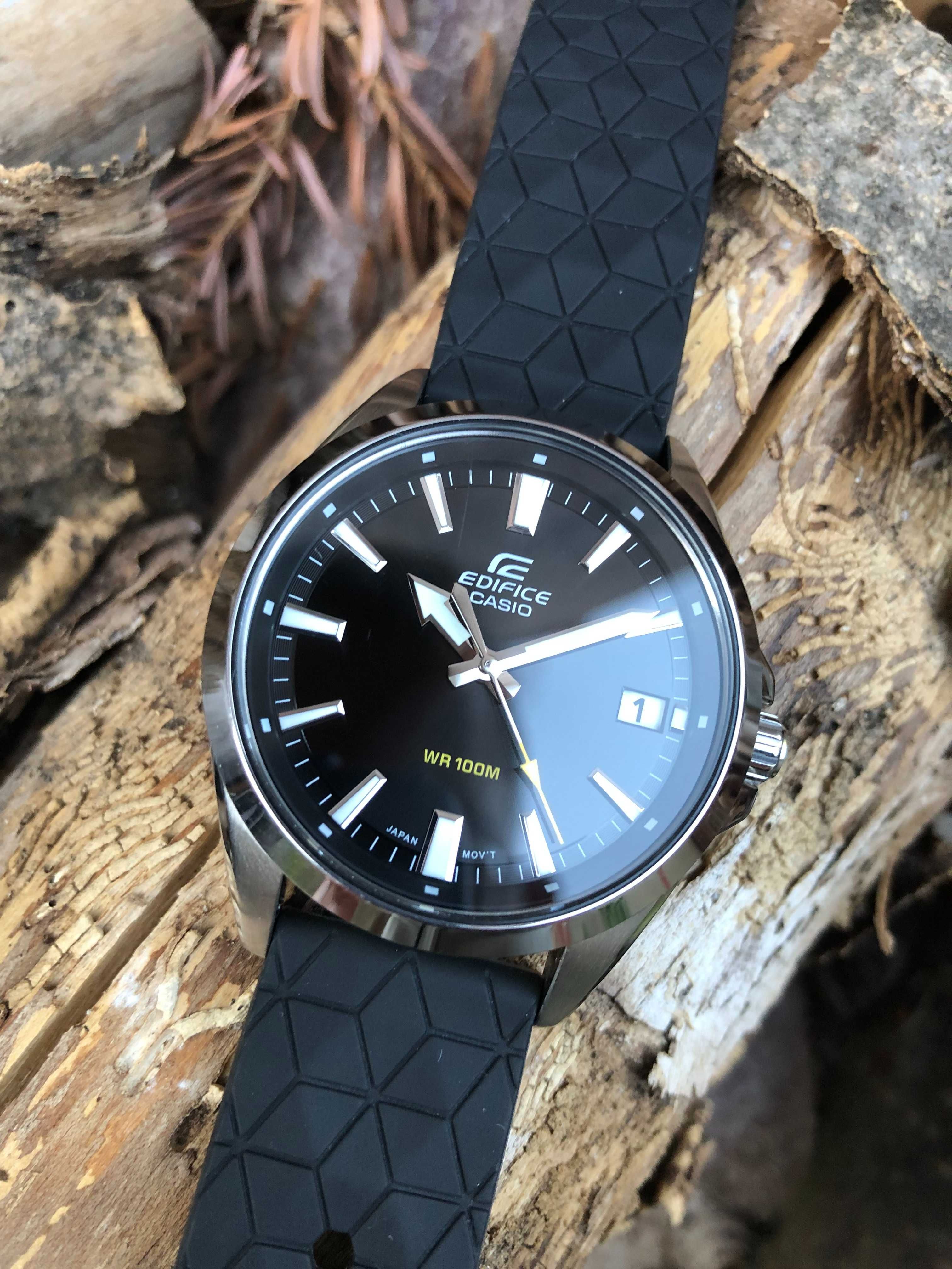 Zegarek Casio Edifice Momentum EFV-100  Zakręcana koronka WR 100m Duro