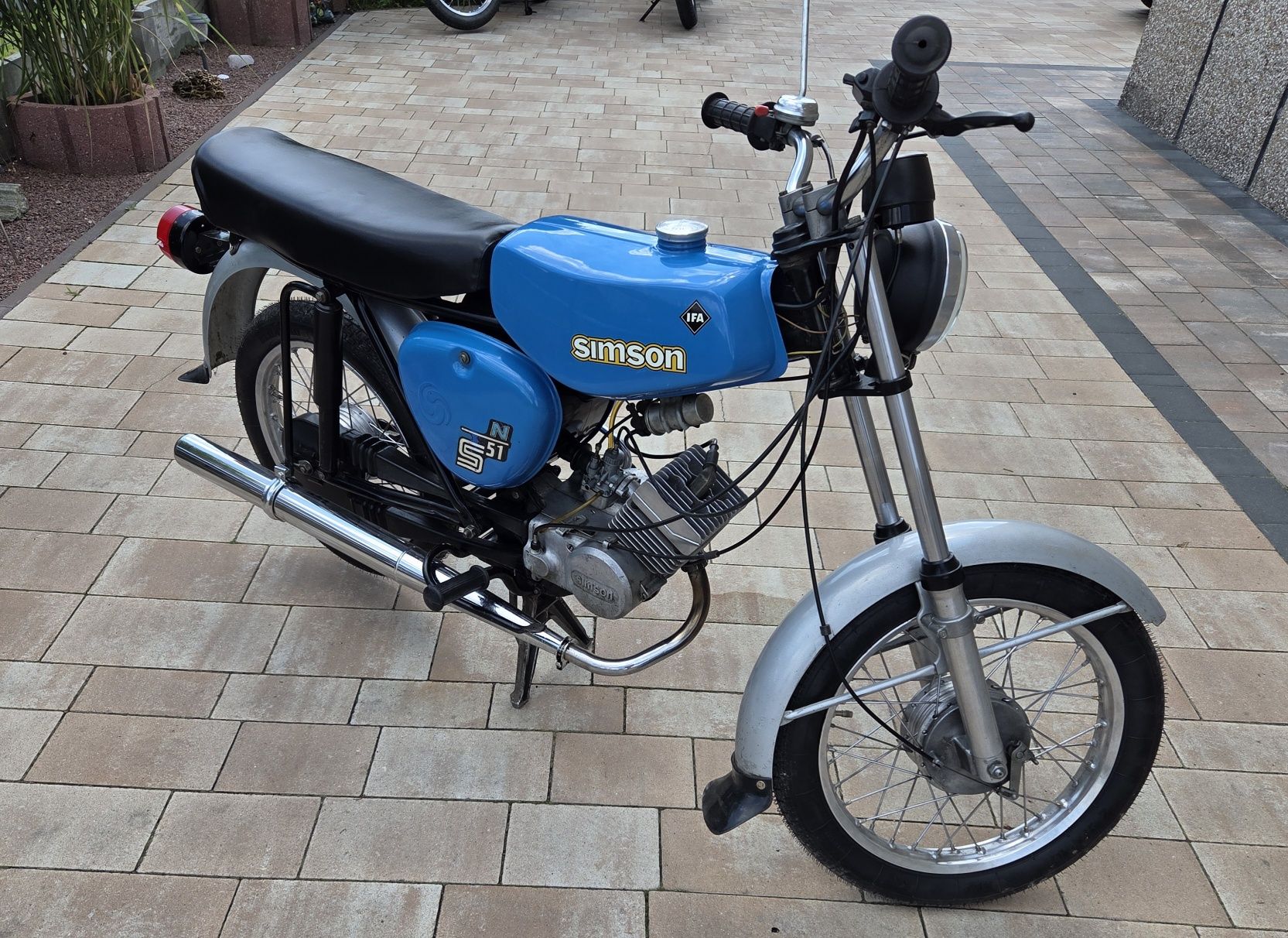 Simson s51N z 1982 roku. Rejestracja.