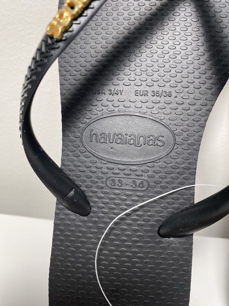 Havaianas Slim Logo Metallic