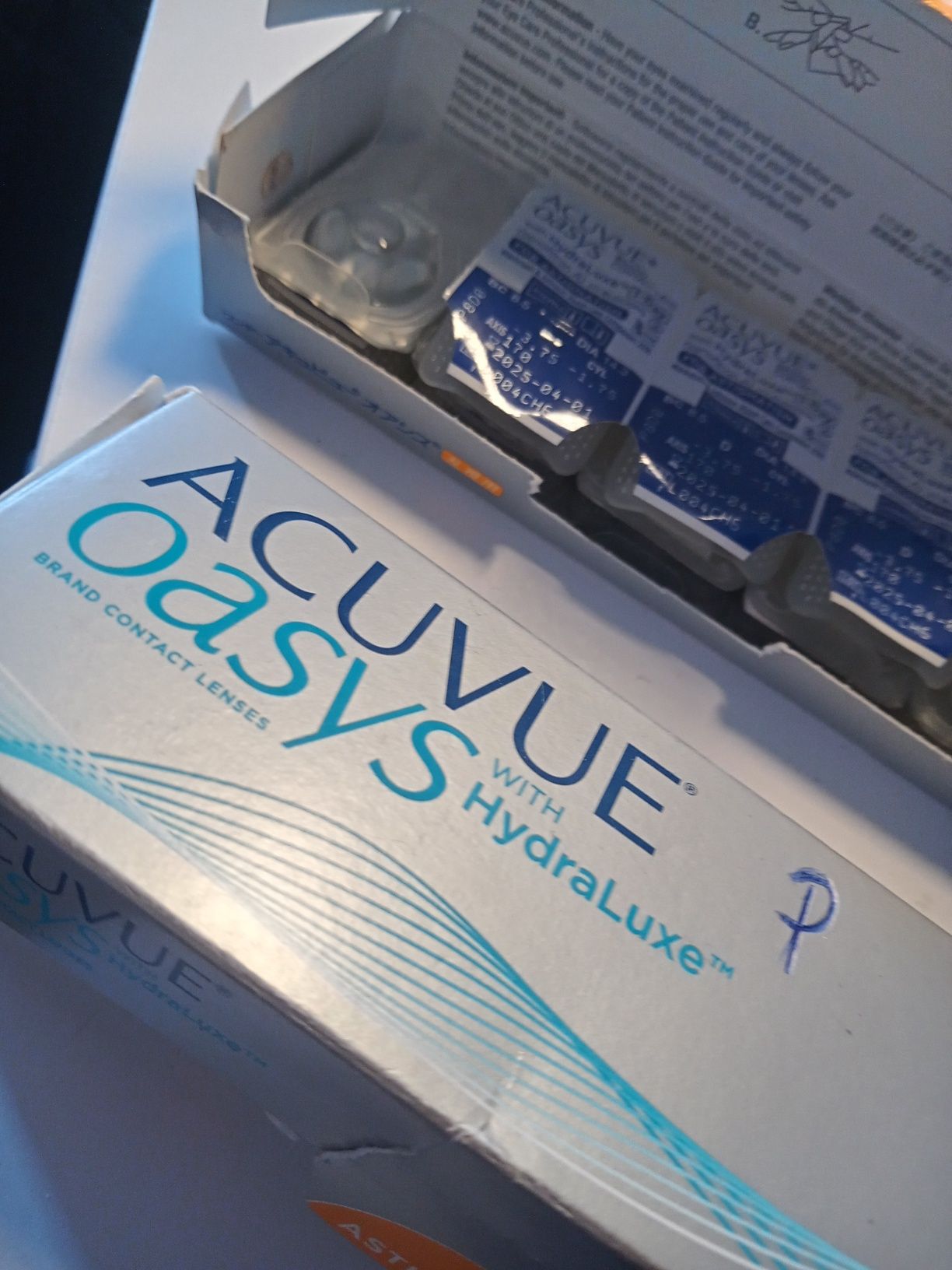 Soczewki acuvue oasys