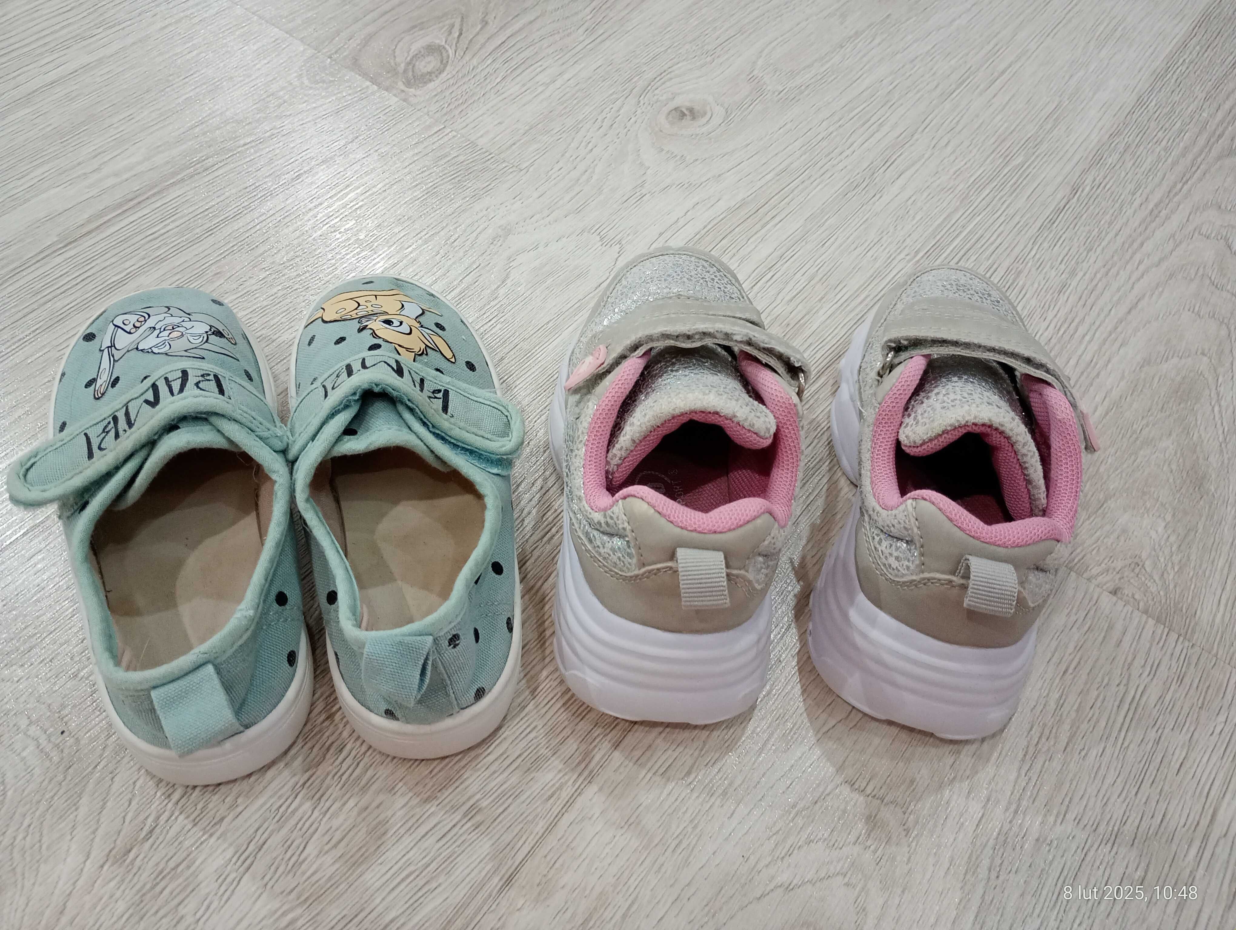 Zestaw buty do przedszkola 25 26 dla dziewczynki