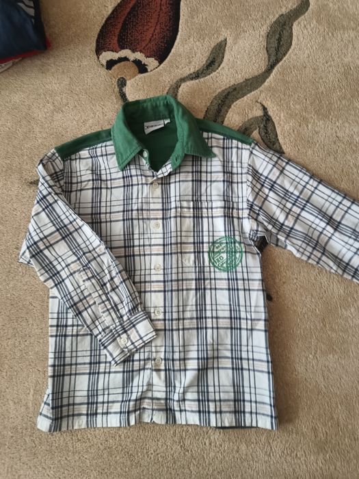 Koszula z długim rękawem r. 140