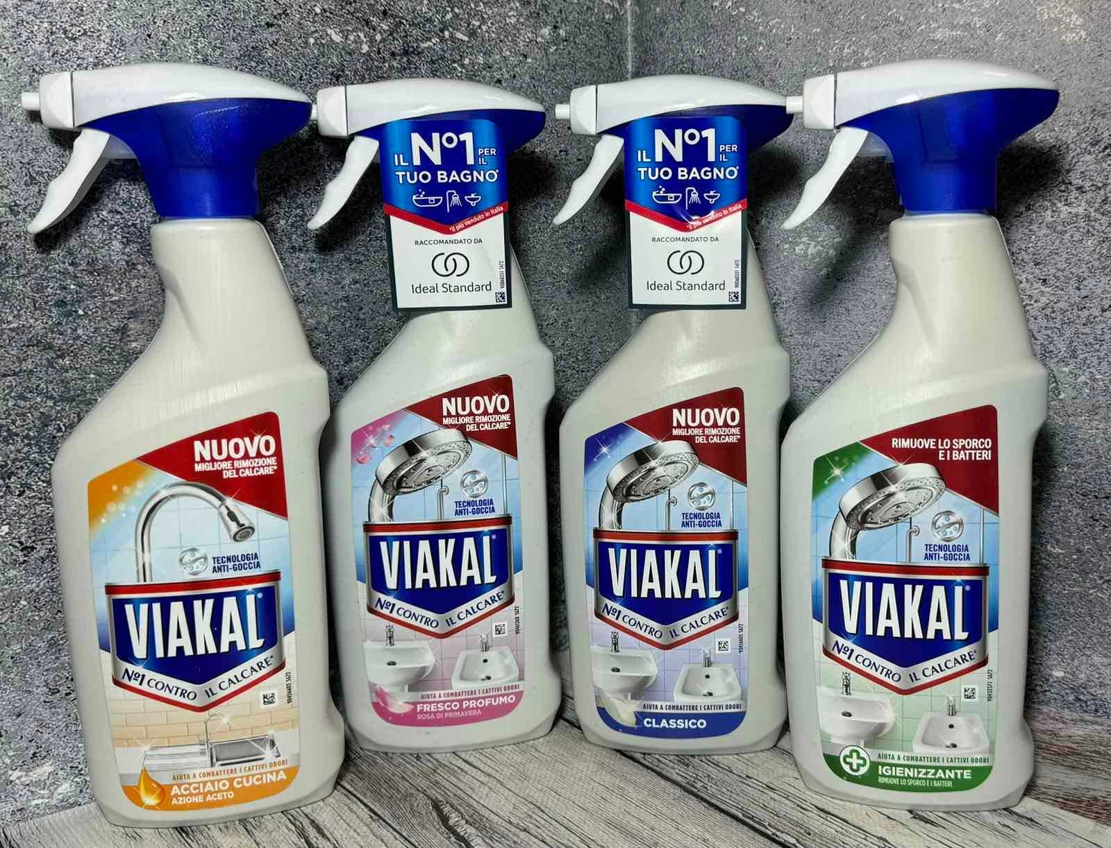 Засіб для чистки універсальний Viakal,470 мл,4 види