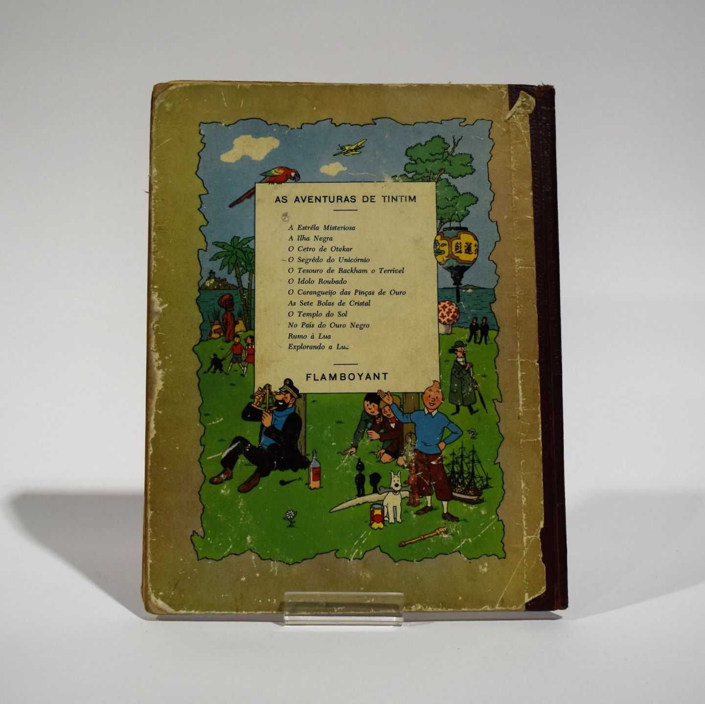 3 livros tintin capa dura flamboyant