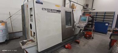 Tokarka CNC Gildemeister CTX 420 Linear z napędzanymi narzędziami i C