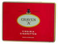 Craven A Virginia Cigarettes Puszka Kolekcjonerska Papierosy England