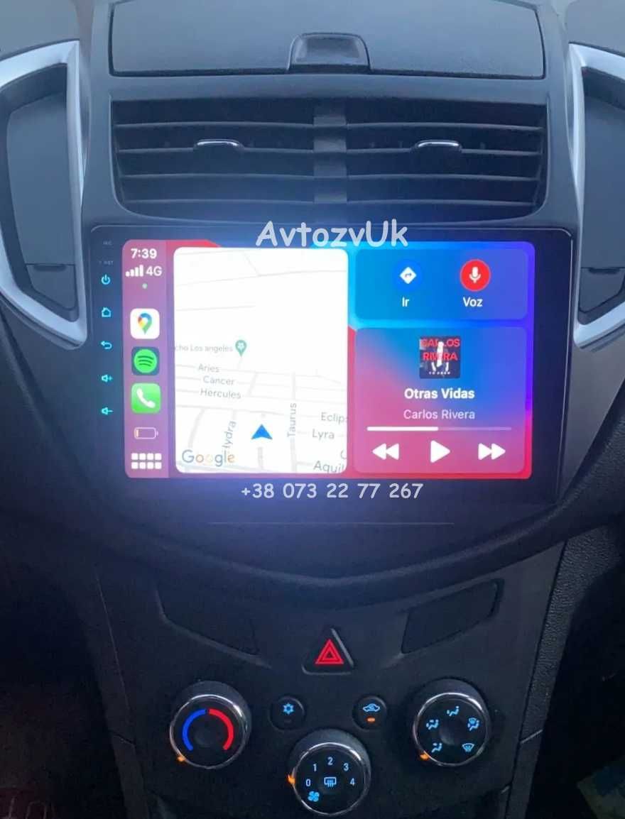 Магнитола TRACKER Chevrolet ORLANDO TRAX Орландо CarPlay Android 14