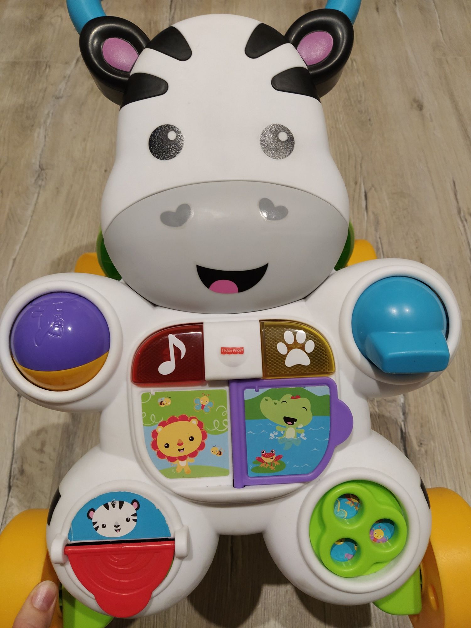 Інтерактивні ходунки толокар  Fisher-Price Зебра