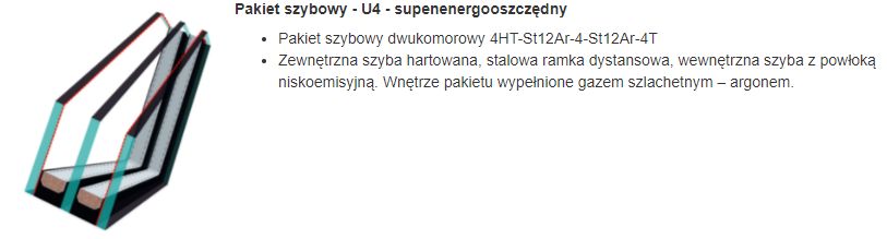 Trzy Szybowe Okno FAKRO FTP-V U4 z Kołnierzem 78x118 Dachowe