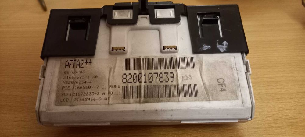 Display Relógio RENAULT MEGANE 2