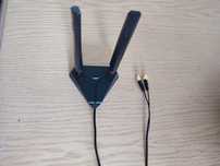 Antena do karty sieciowej + 2 anteny