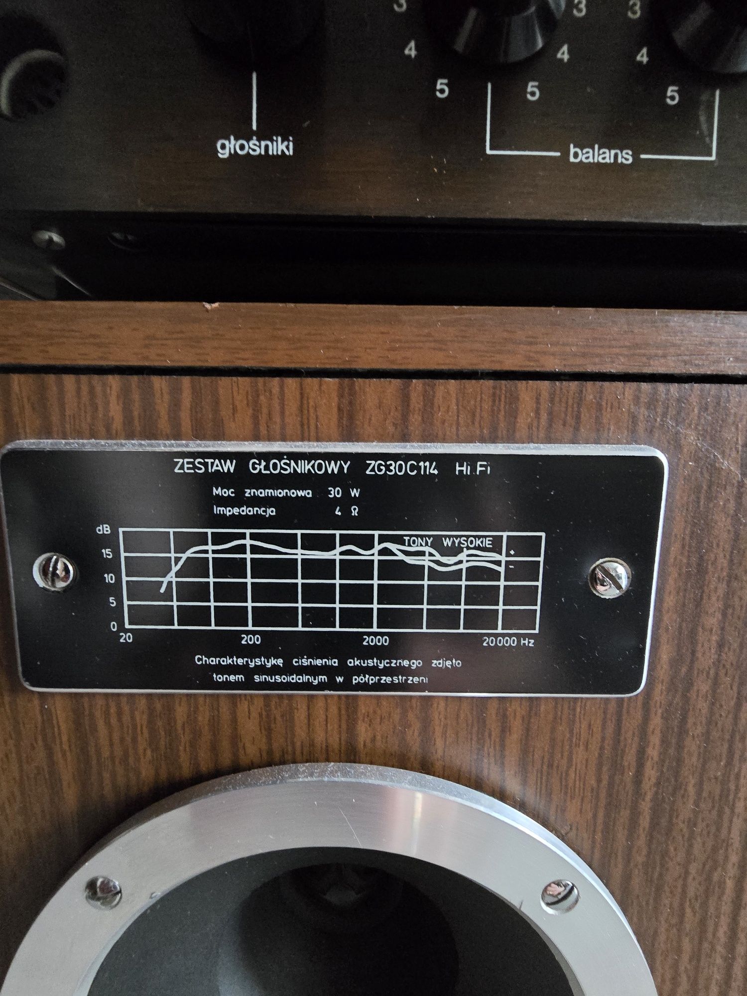 Amplituner RADMOR 5102 plus kolumny UNITRA TONSIL