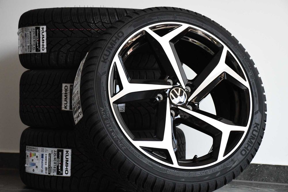 NOWE Koła Alufelgi 18" VW Golf R GTI GTD Kumho Zima 2025