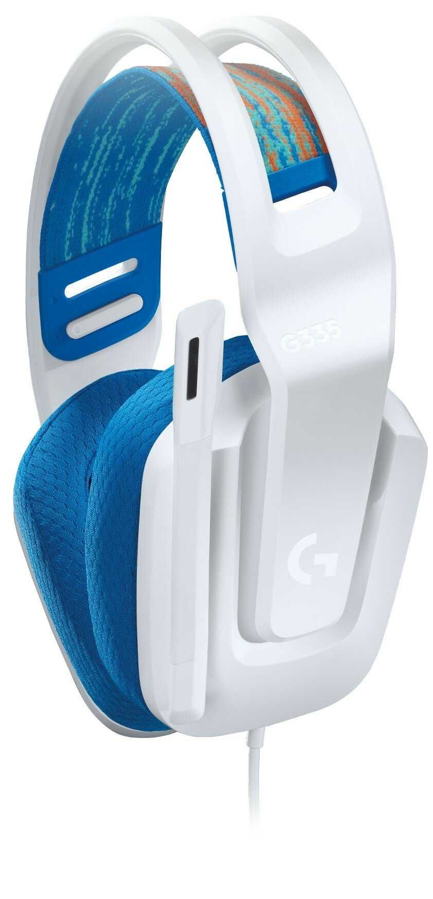 NOWE Słuchawki LOGITECH G335 Białe przewodowe