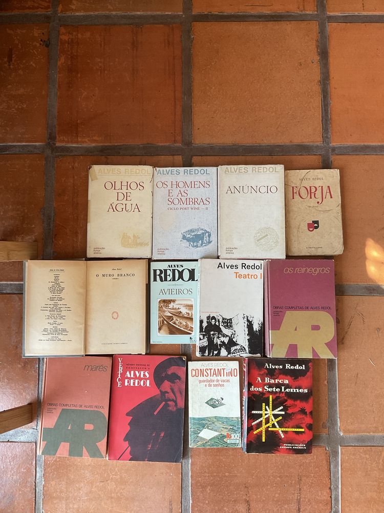 Lote de livros de Alves Redol