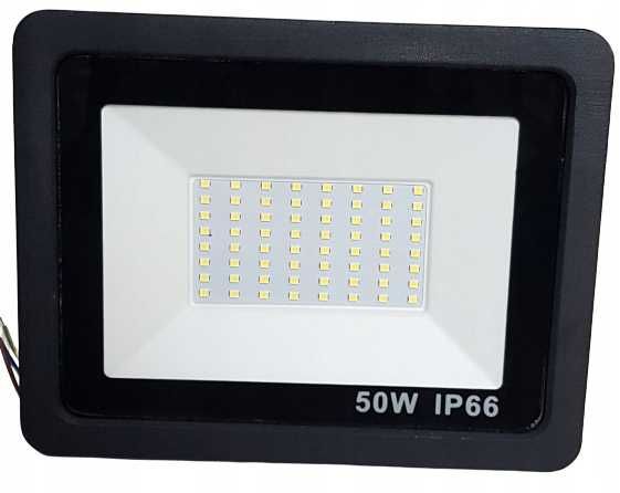 HALOGEN LED 50W 2 sztuki naświetlacz LAMPA IP66 4750lm=500W lampka w