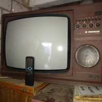 Продам телевізор в робочому стані кольоровий на пульті