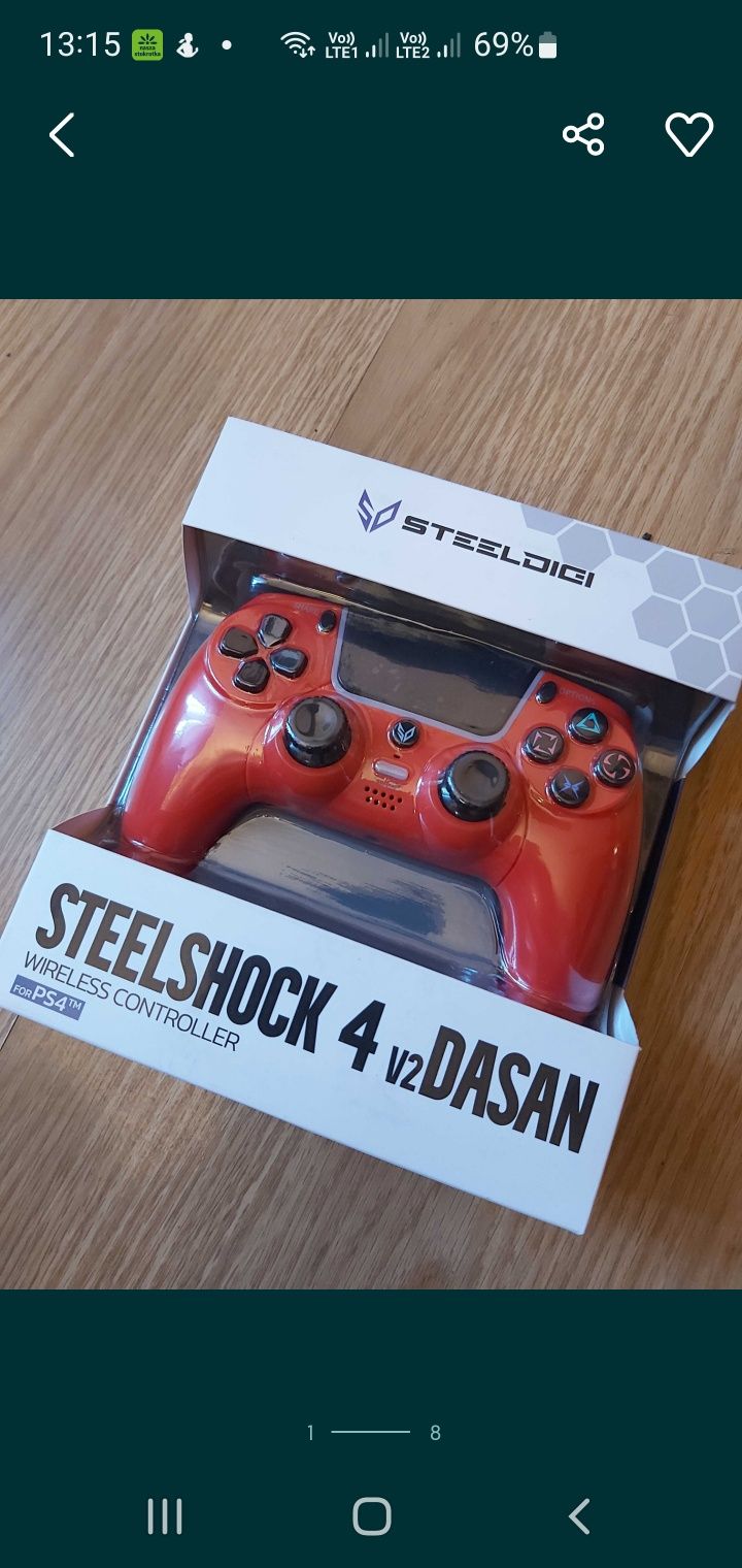 Pad PlayStation 4 SteelDigi STEELSHOCK v2 Dasan PS4