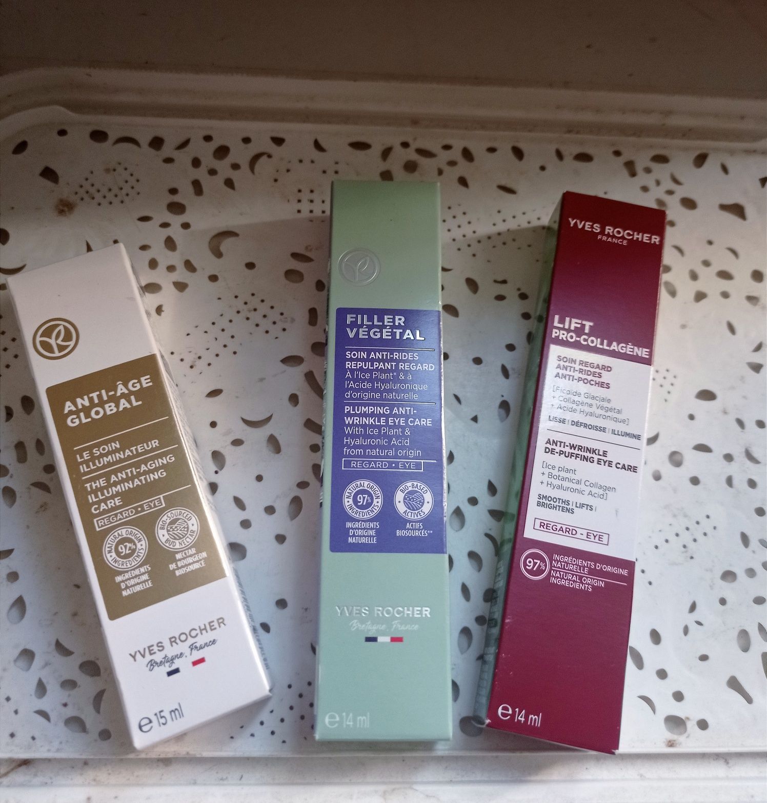 Ів Роше крем для лиця гідра ріш анті аж  YVES ROCHER