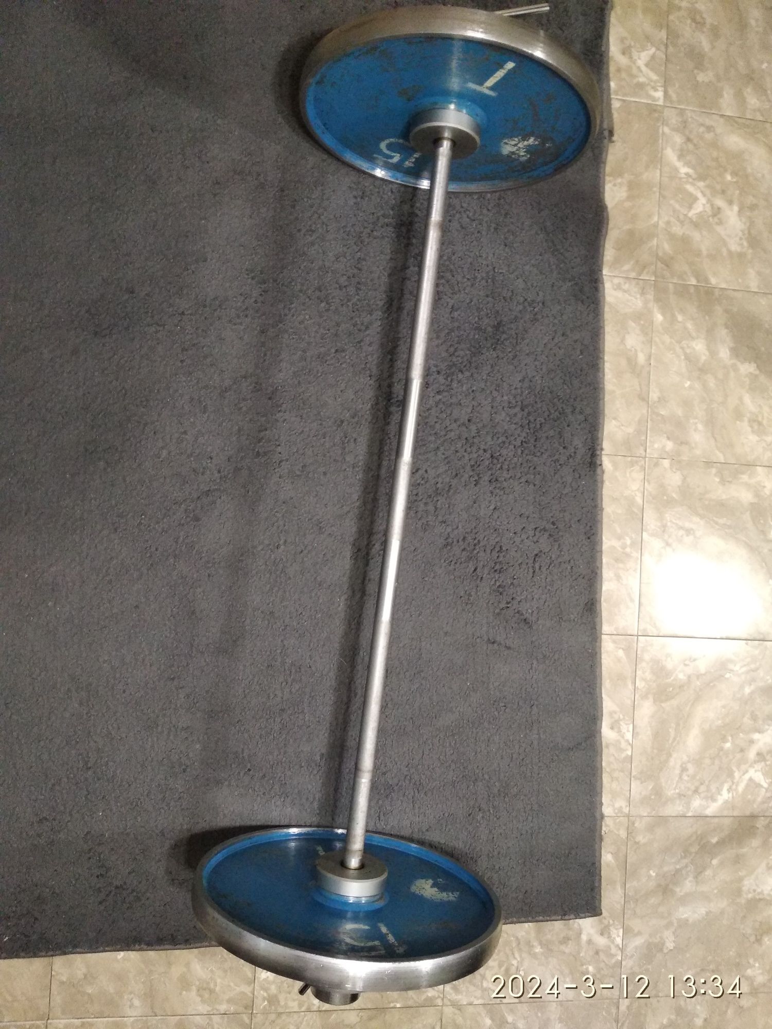 Штанга Олімпійська Будгідравліка 82 кг, 50 мм