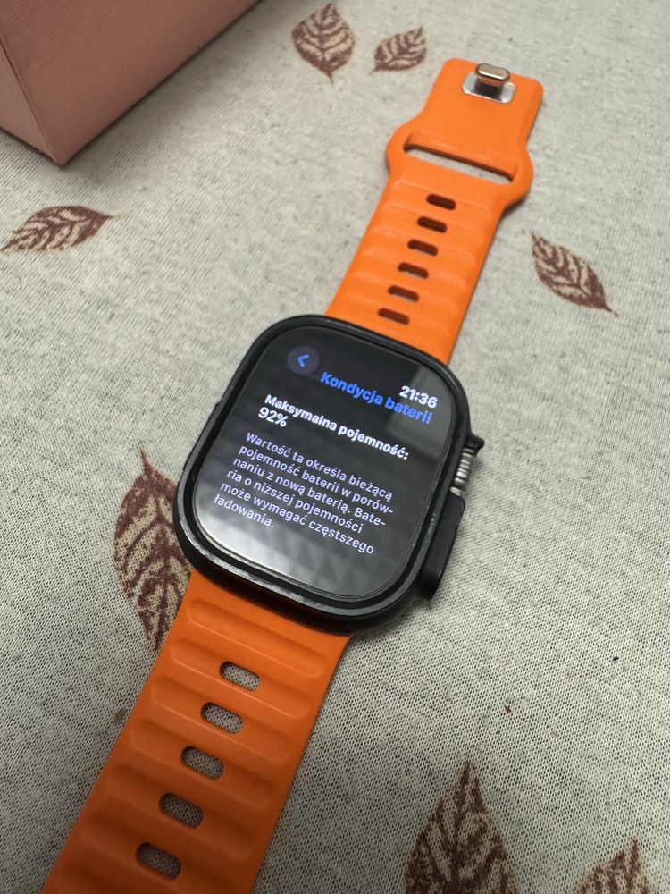 Apple watch ultra 1 stan idealny