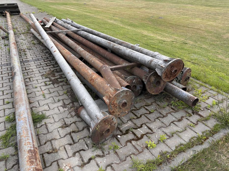 Rury stalowe grubościenne fi 130 mm grubość 5 mm 100zł/mb