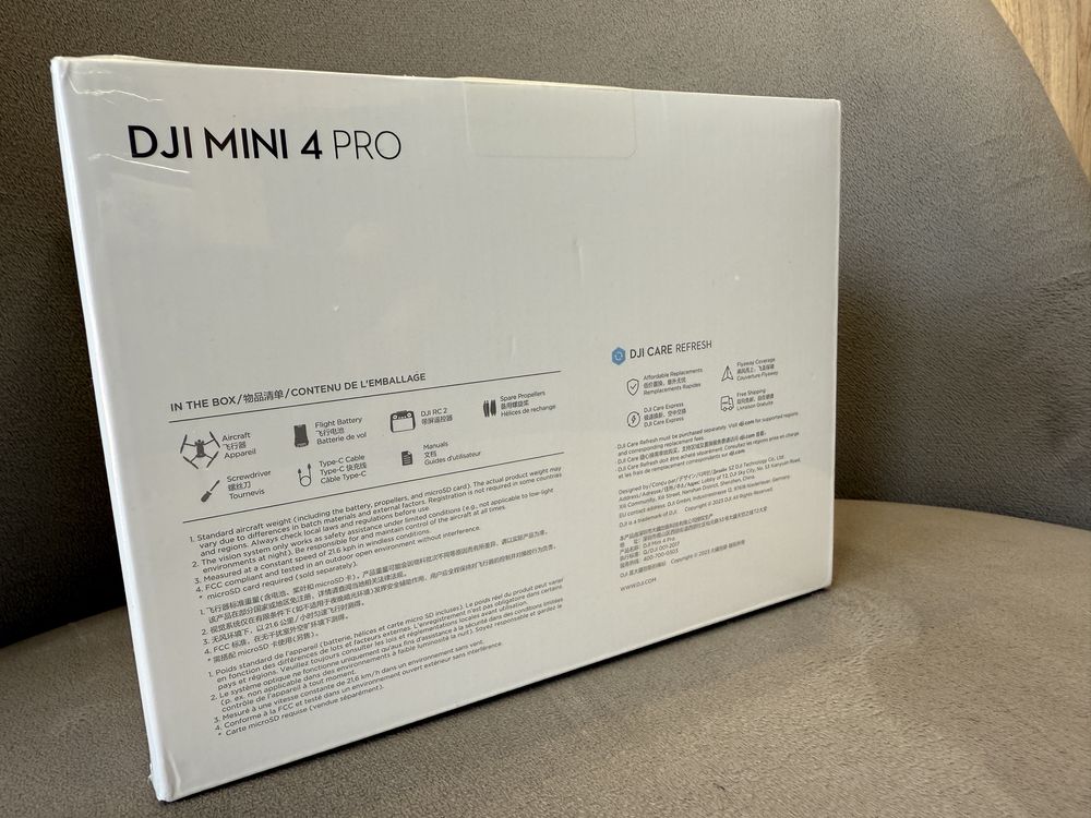 Квадрокоптер DJI Mini 4 Pro c RC 2 Remote Controller