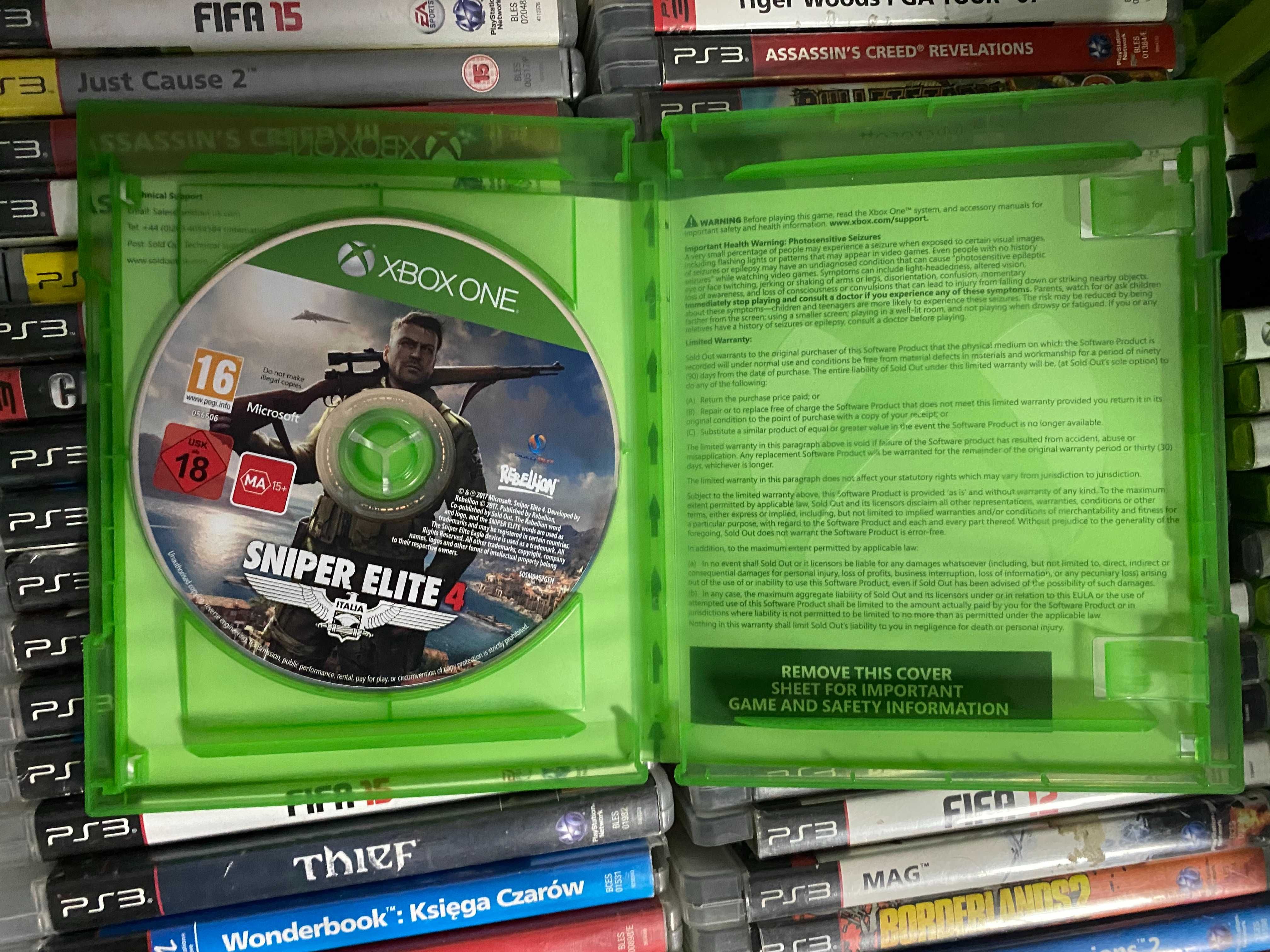 Sniper Elite 4 PL|Xbox One|Series X