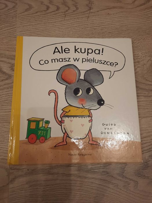 Ale kupa! Co masz w pieluszce?
