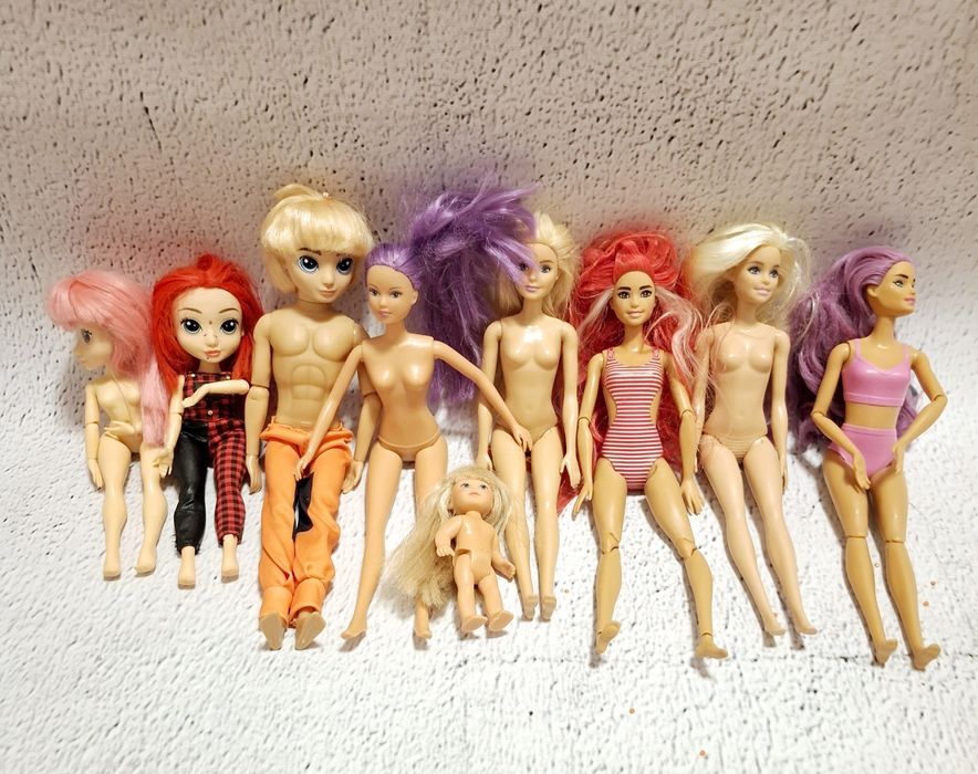 Lalki barbie ken akcesoria ubrania zestaw