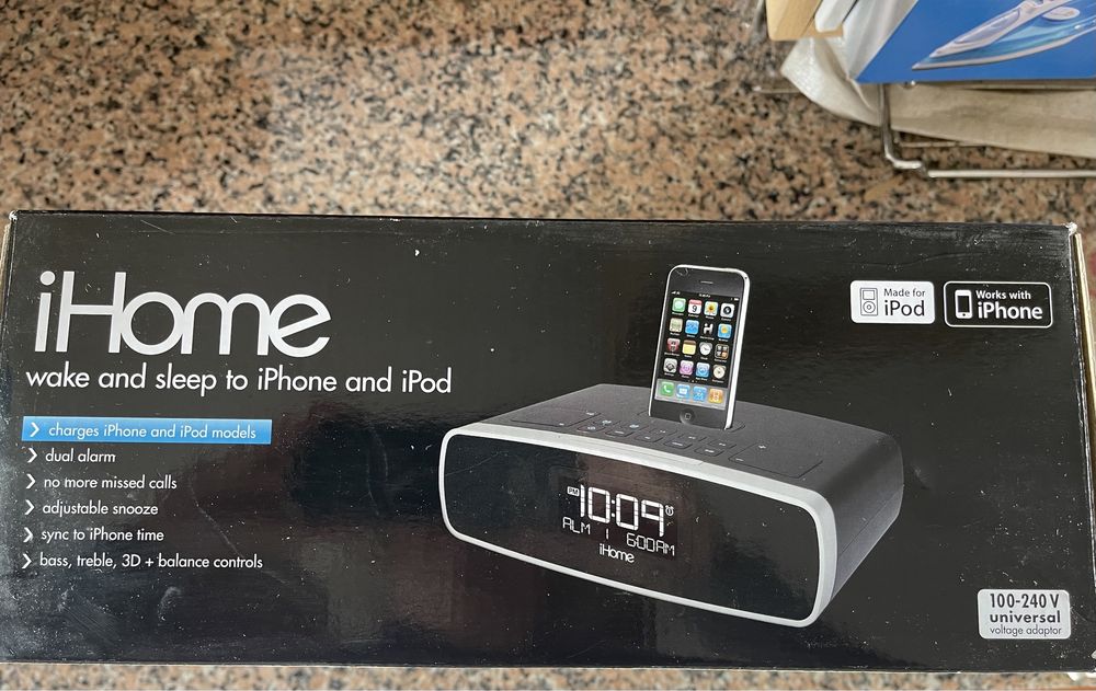 iHome radio despertador