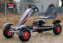 Wielki Gokart dla dziecka  5-12 lat Pompowane koła  regulowany fotel