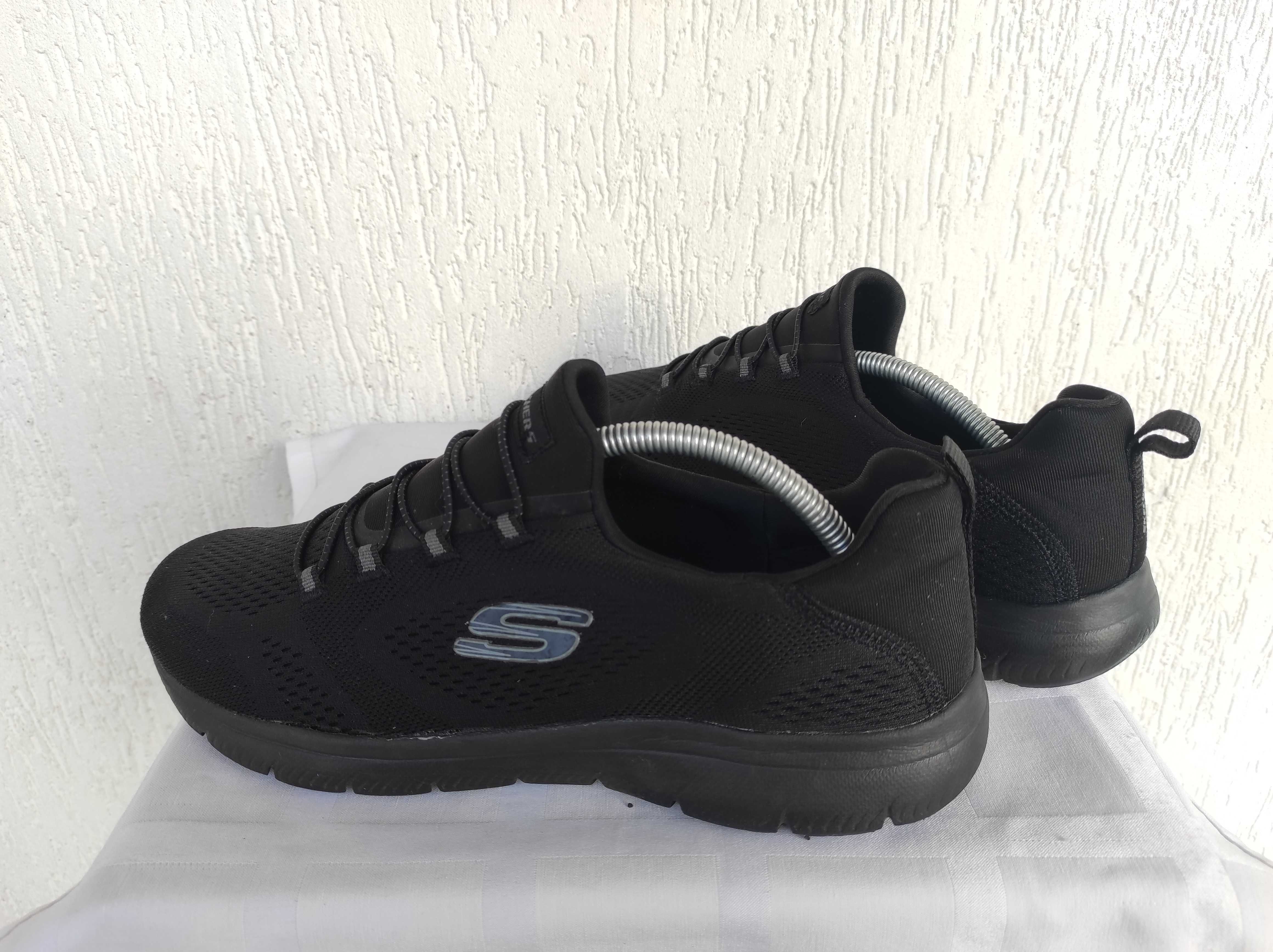 Суперлегкие,текстильние мокасини Skechers memory foam р.40