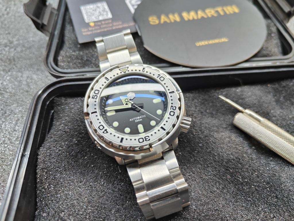 механические часы San Martin Tuna SUB 0003